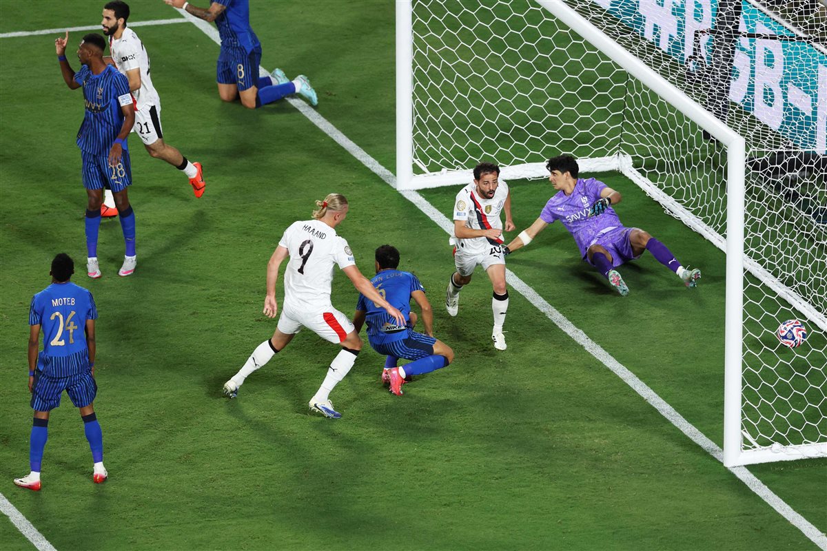 هدف برناردو سيلفا في مرمى الهلال 