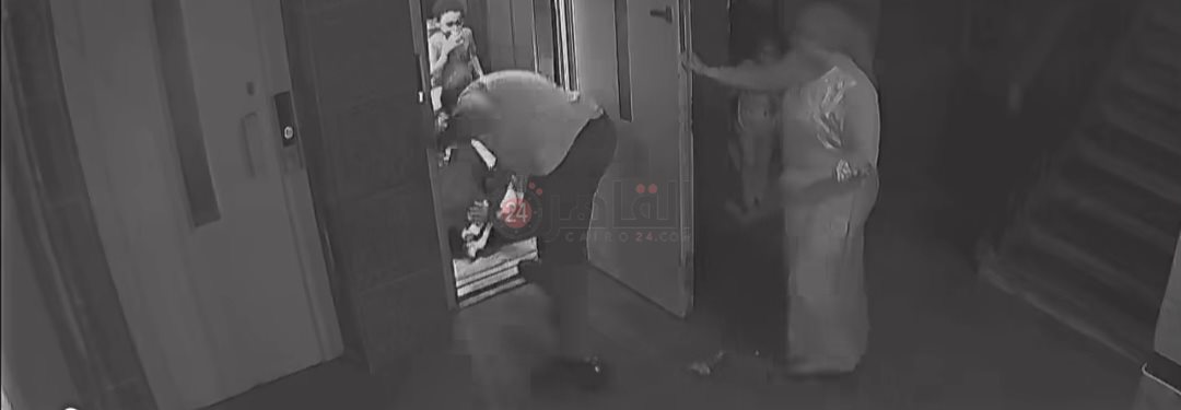 جانب من الاعتداء 