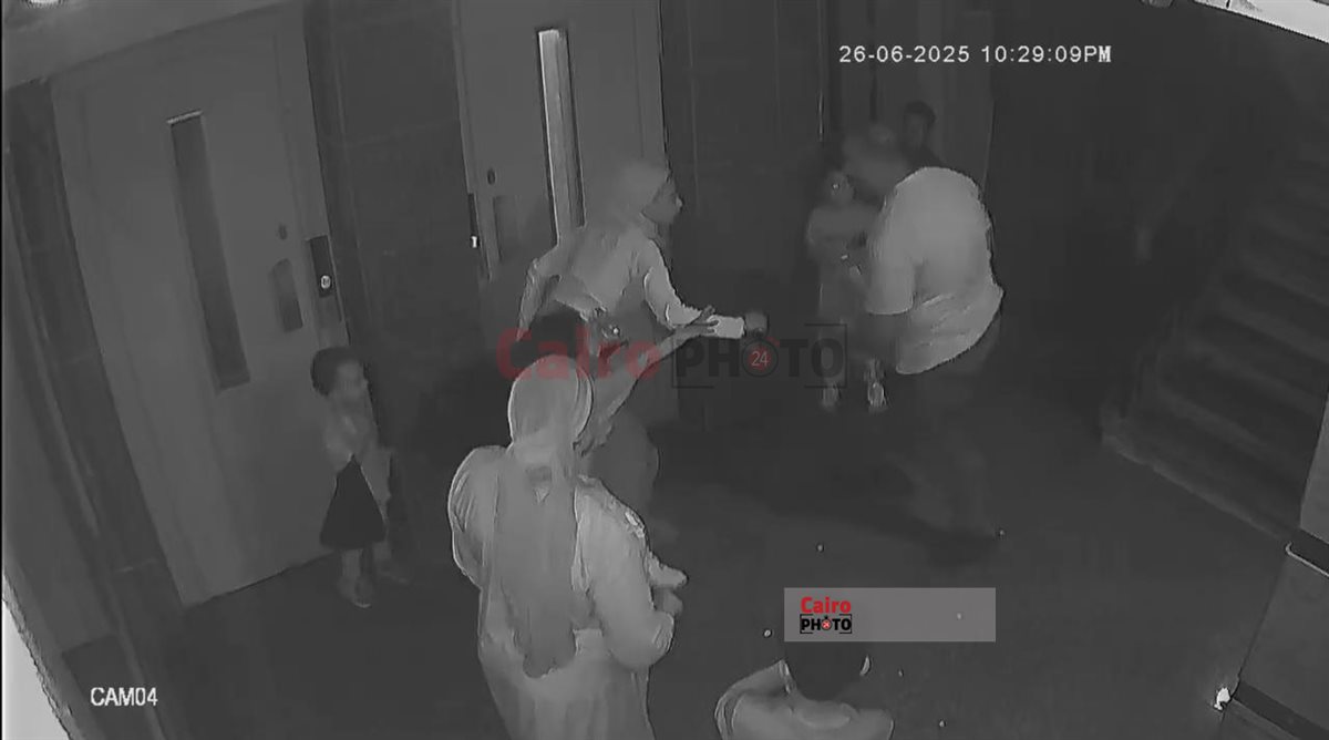 جانب من الاعتداء 