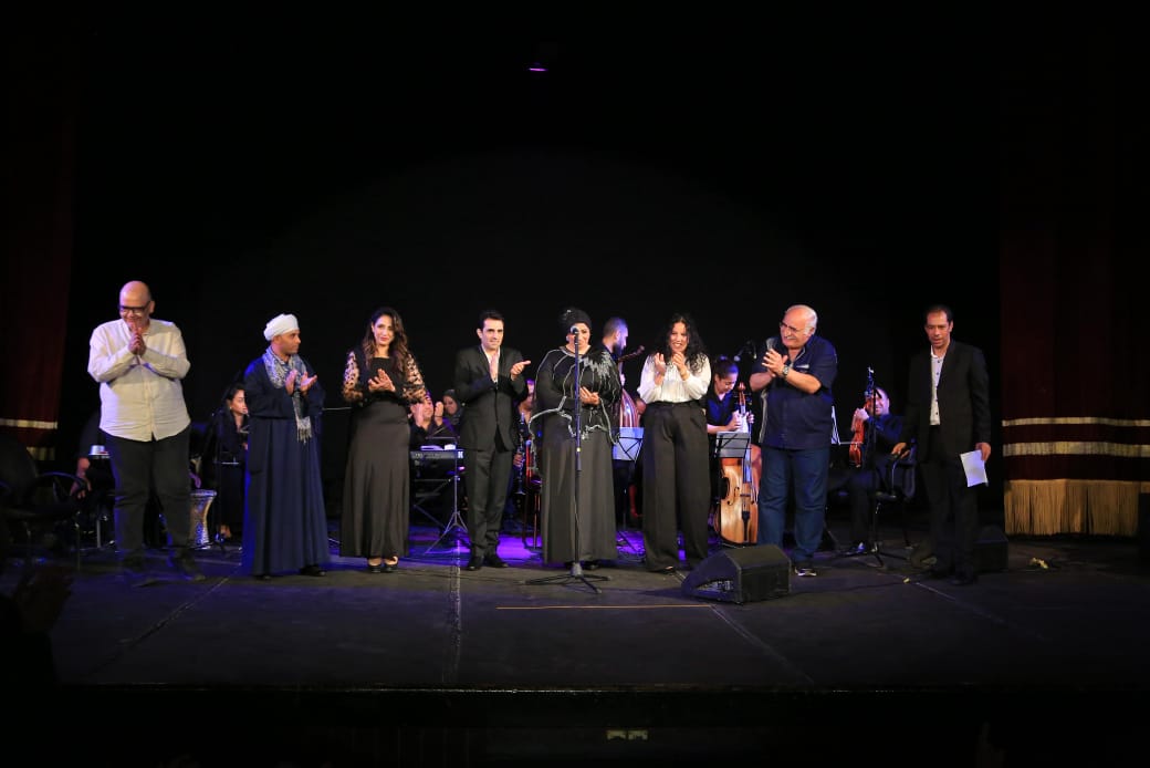 لقطات من احتفالات مسرح السلام بذكرى 30 يونيو