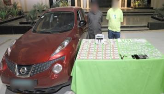 مضبوطات تشكيل عصابي 