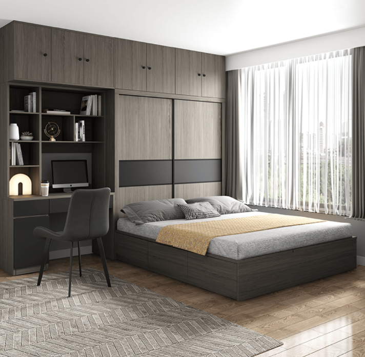 أحدث ديكورات غرف النوم المودرن 2025 للمساحات الصغيرة