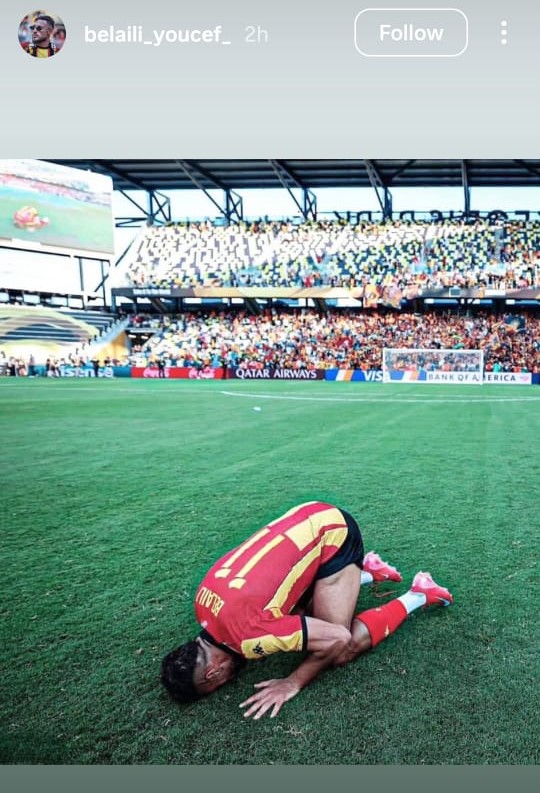 بلايلي عبر إنستجرام