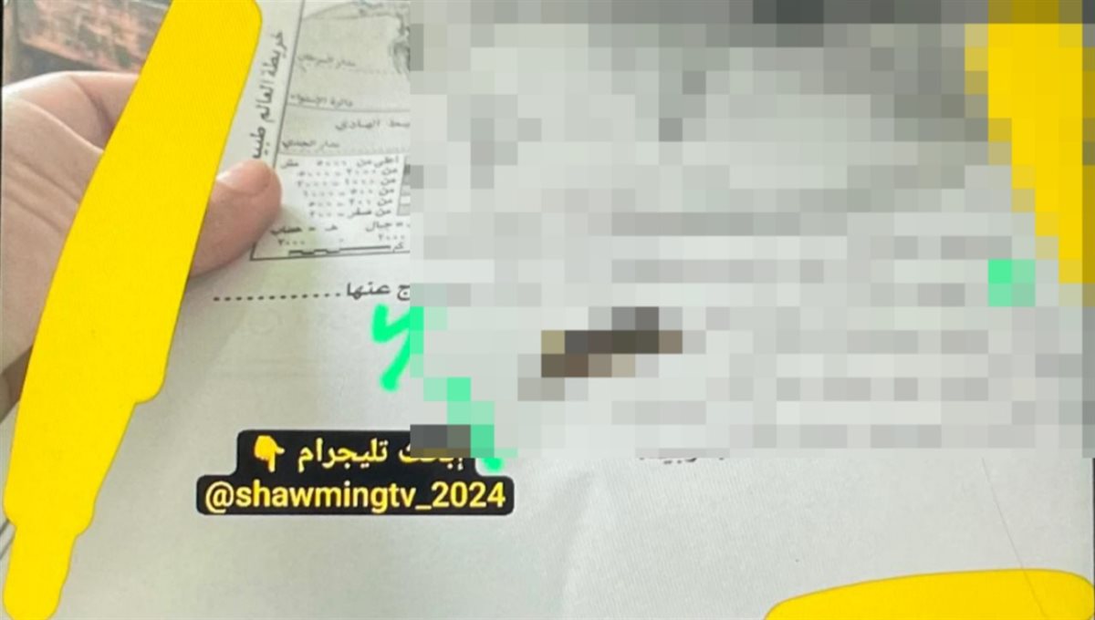 الصورة المزعومة