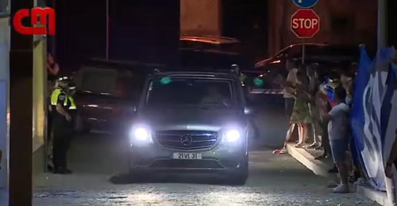 وصل جثمان جوتا إلى البرتغال