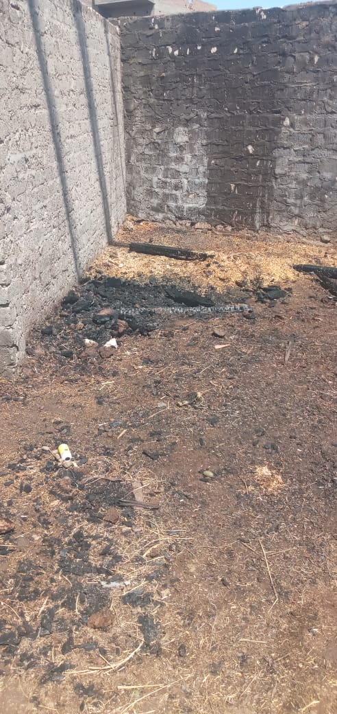 حريق يلتهم 4 أحواش في سوهاج&nbsp;