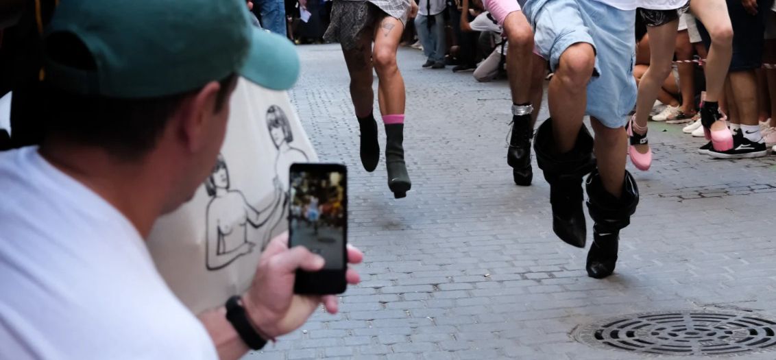 سباق الكعب العالي 