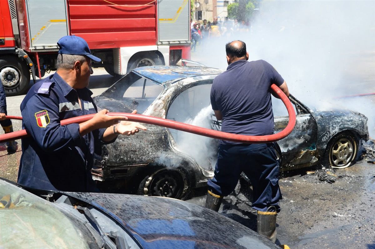 حريق ببورفؤاد 