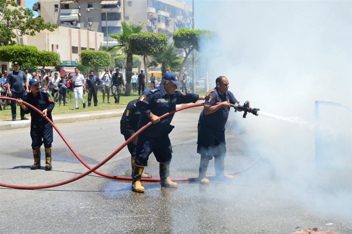 حريق ببورفؤاد 