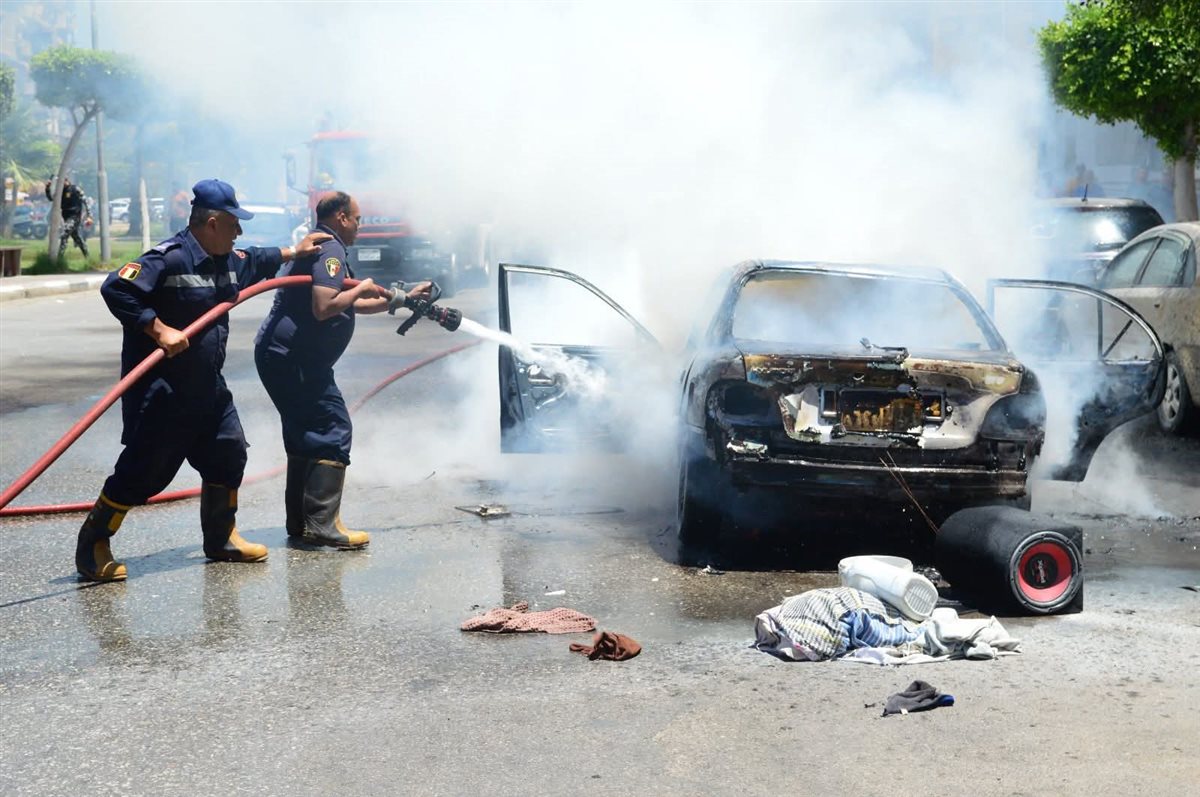 حريق ببورفؤاد 