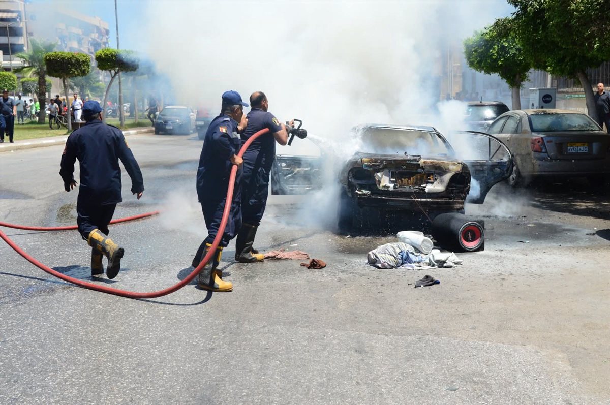 حريق ببورفؤاد 