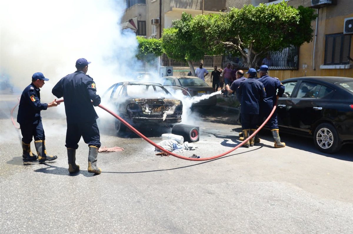 حريق ببورفؤاد 