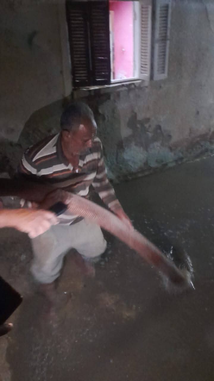 إزالة المياه من المنازل