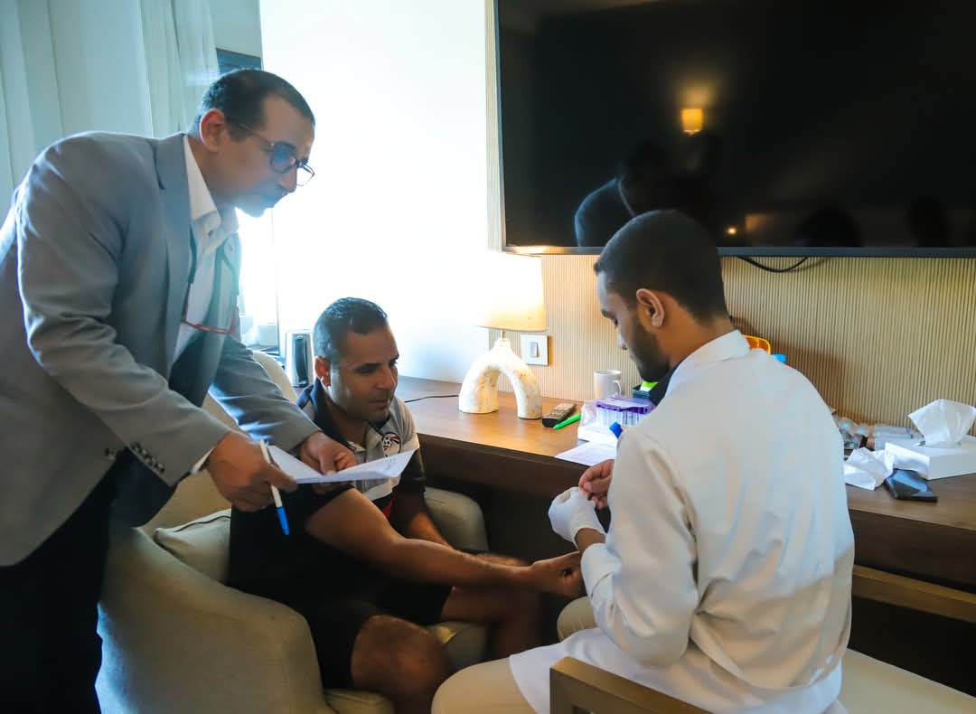 توقيع الكشف الطبي على حكام الدوري الممتاز وحكام دوري المحترفين