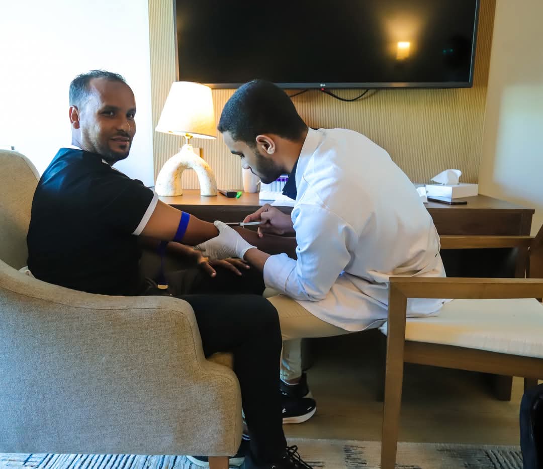 توقيع الكشف الطبي على حكام الدوري الممتاز وحكام دوري المحترفين