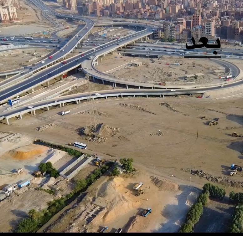 رفع 675 ألف طن تراكمات مخلفات أسفل محور الفريق العصار 