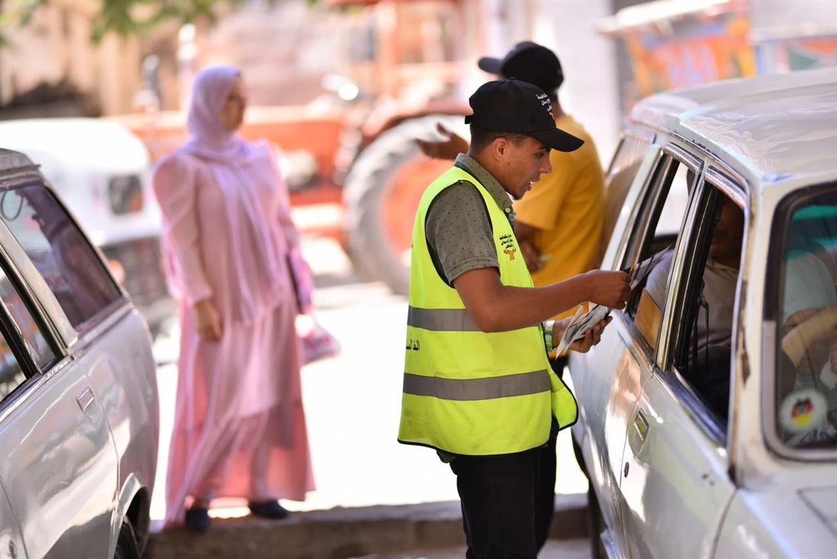 مكافحة الإدمان يكثف برامج التوعية في المواقف العمومية