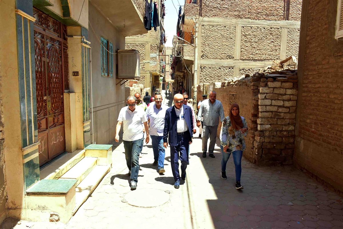 محافظ الأقصر وجولة تفقدية