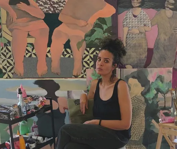 الرسامة علياء عصام