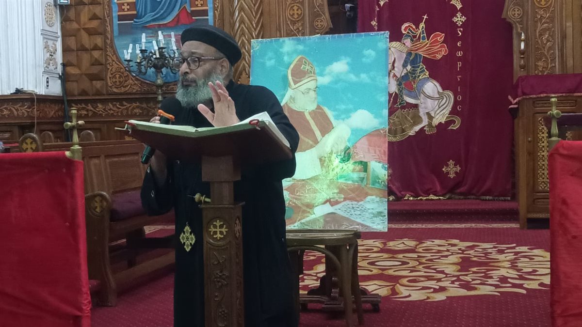 عزاء القمص بطرس الجبلاوي