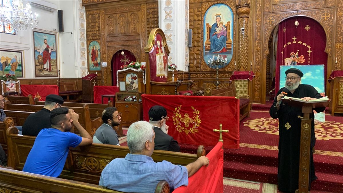 عزاء القمص بطرس الجبلاوي 