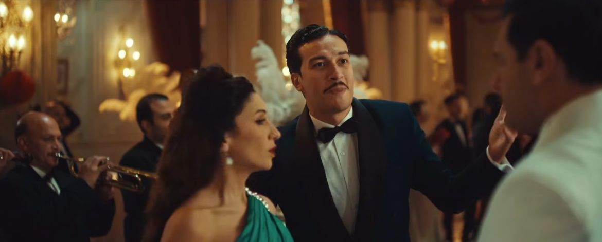 أحمد عبد الوهاب ودينا الشربيني فيلم درويش