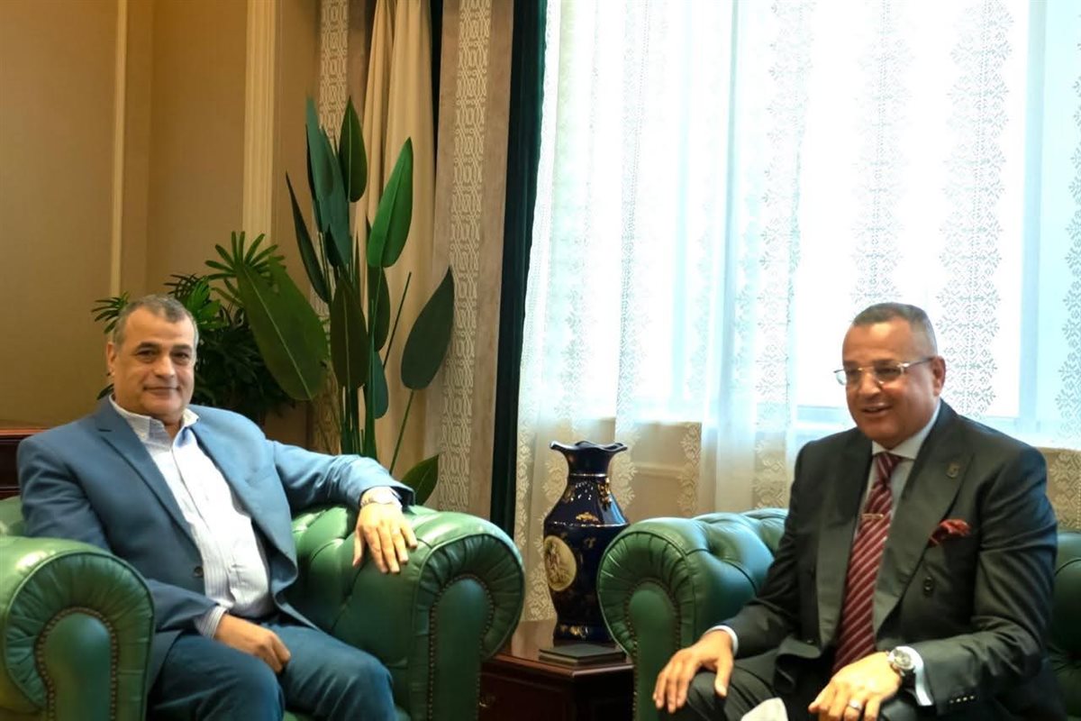 وزير الإنتاج الحربى مع محافظ جنوب سيناء 