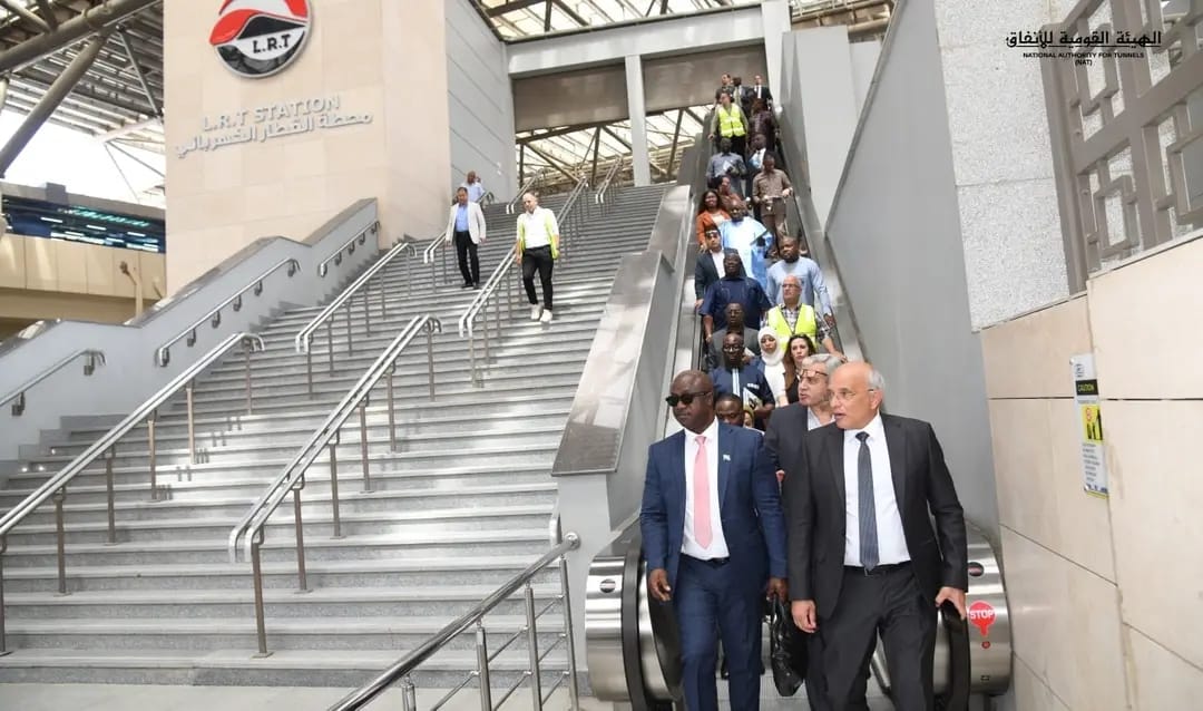 جولة تفقدية إلى محطة العاصمة المركزية بمشروع القطار الكهربائي 