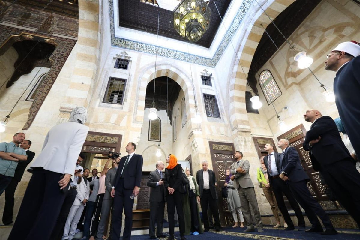 جانب من الاستقبال