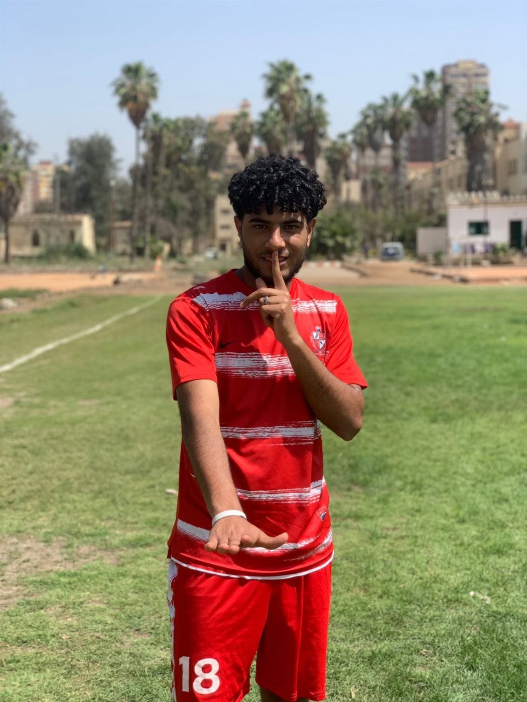  لاعب بلدية المحلة حسن شريف