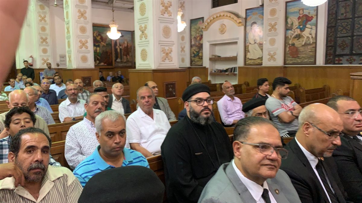 عزاء القمص بطرس الجبلاوي 