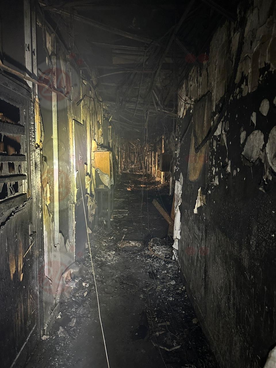 سنترال رمسيس بعد الحريق