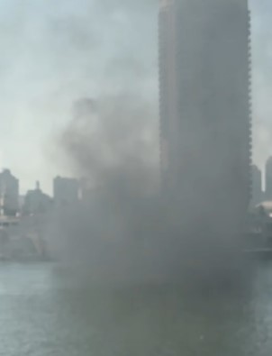 بسبب عقب سيجارة.. السيطرة على حريق محدود بمحيط فندق سوفتيل بالقاهرة