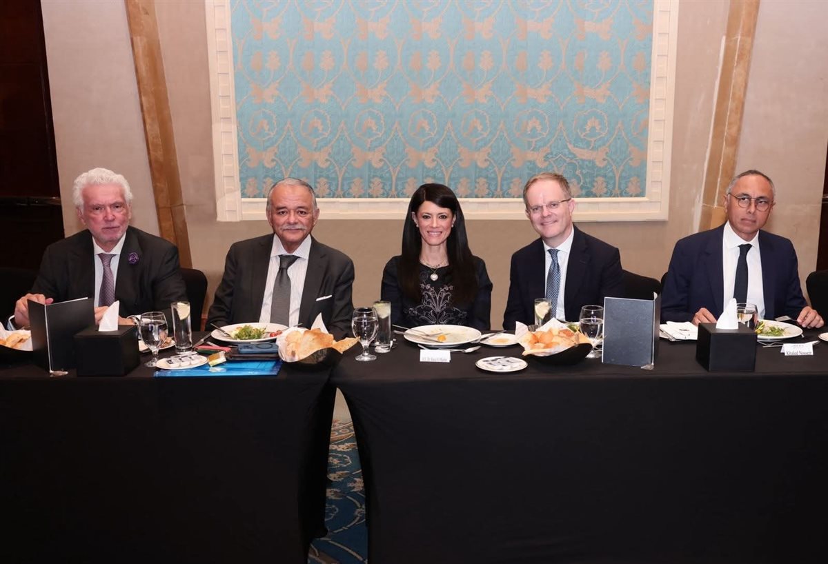 جانب من حفل وداع السفير 