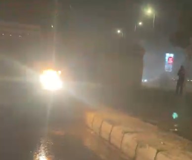 حريق في غرفة كهرباء خارج الخدمة أعلى طريق الواحات.. والحماية المدنية تسيطر