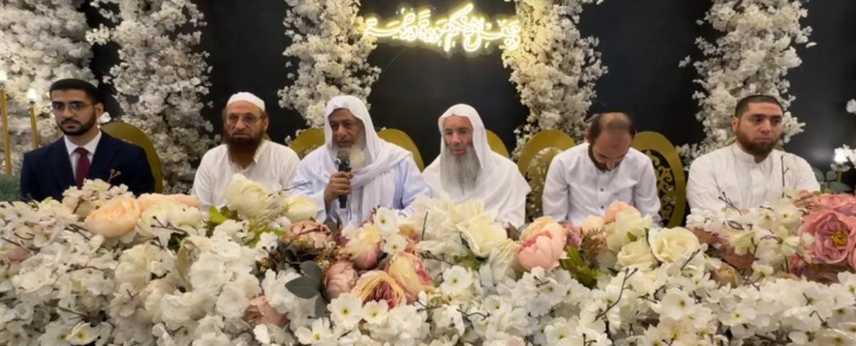 الشيخ محمد حسان فى عقد قران ابنة مصطفى العدوي