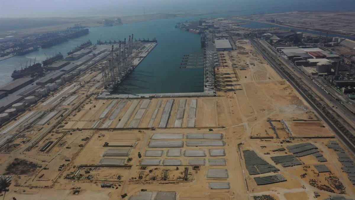 محطة حاويات تحيا مصر 1 بميناء دمياط