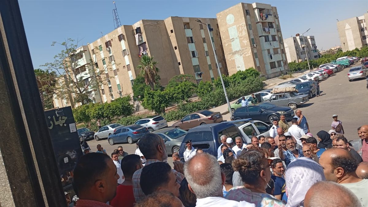 احتجاجية أمام مقر جهاز تنمية المدينة