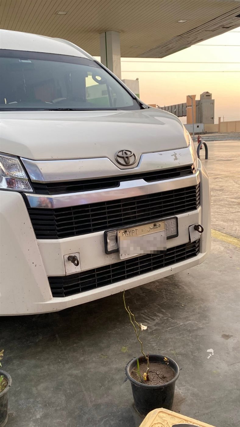 عربة جو باص خلال الرحلة