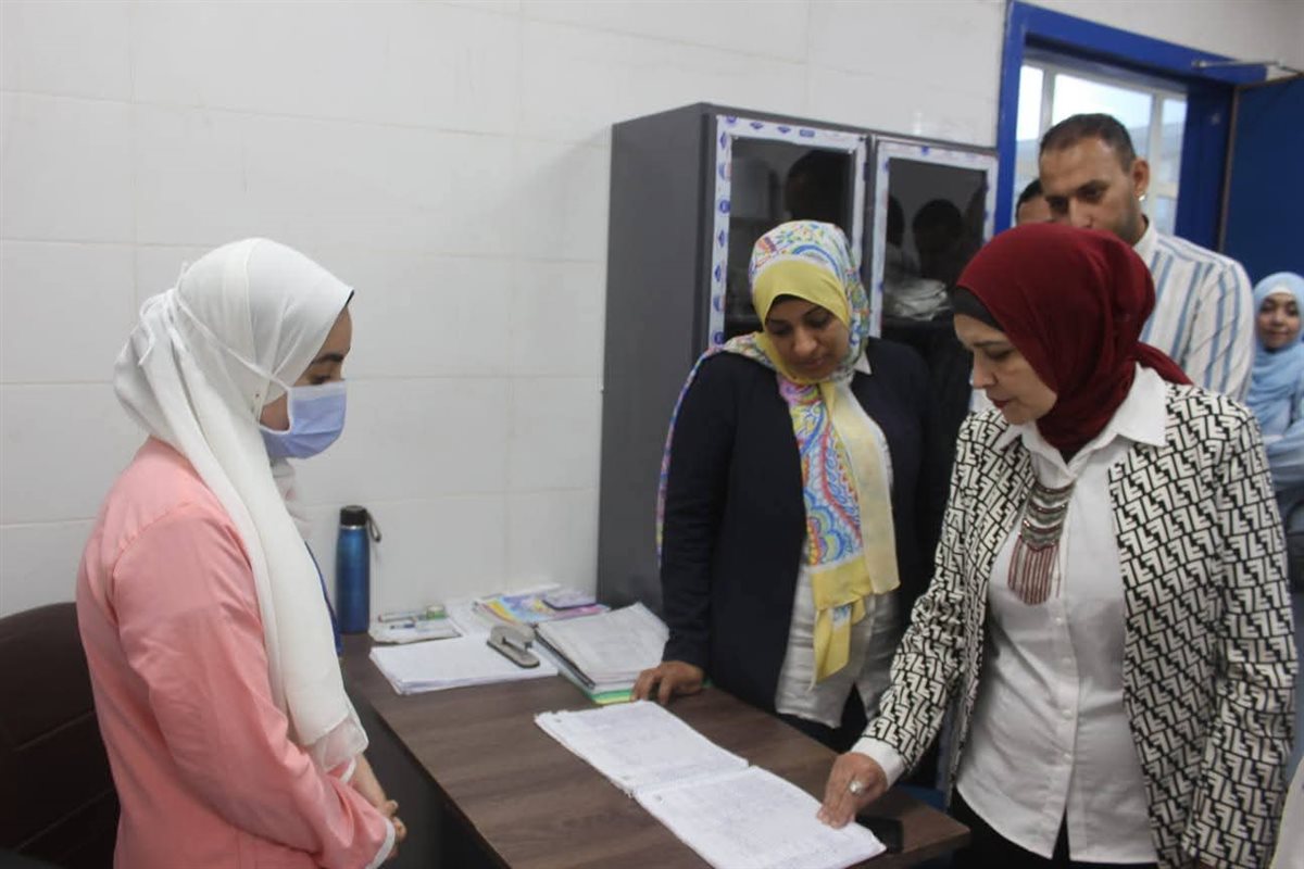 جانب من الزيارة 