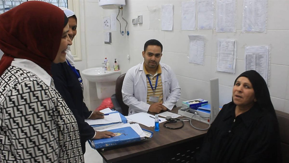 جانب من الزيارة 