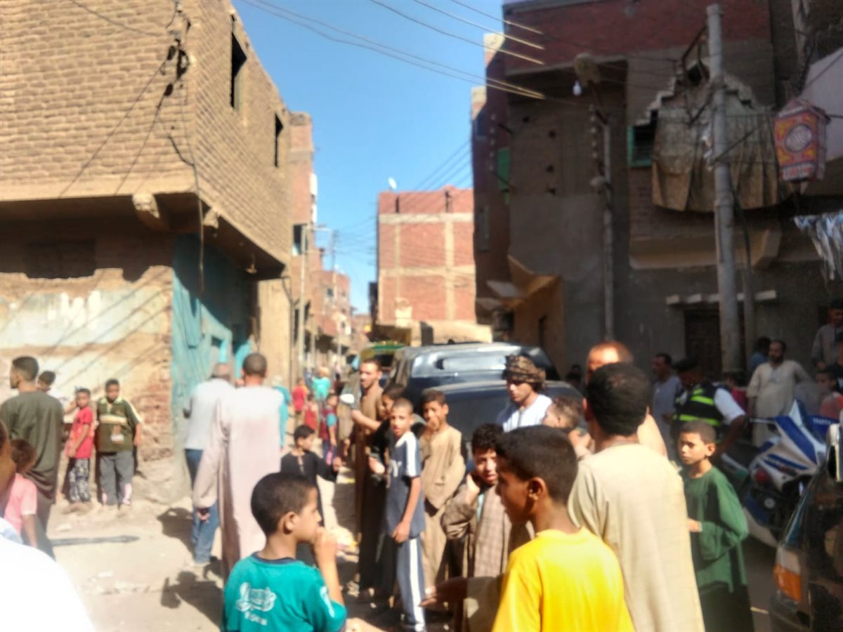 انهيار منزل بأسيوط