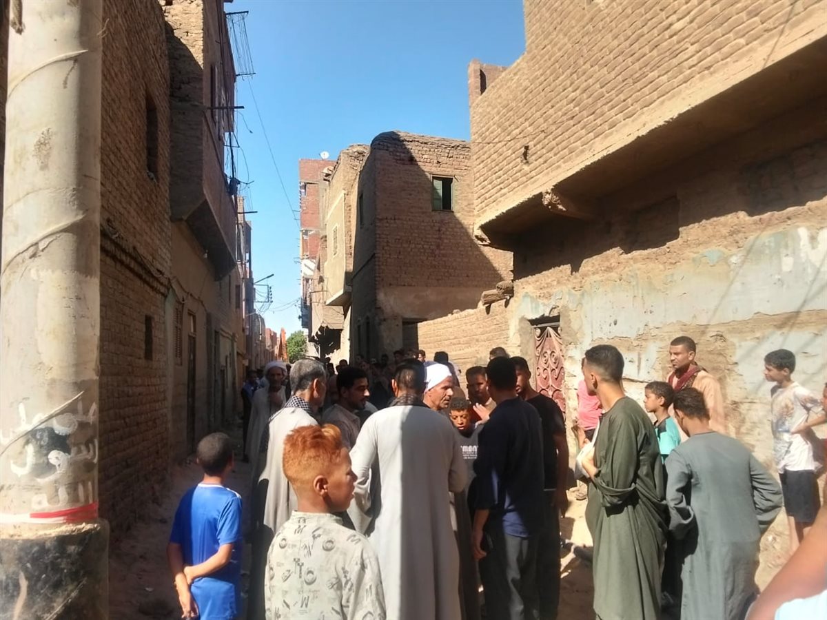 انهيار منزل بأسيوط