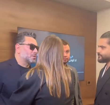 اللقطات الأولى من عزاء شقيق الفنان زياد برجي بحضور نجوم الفن