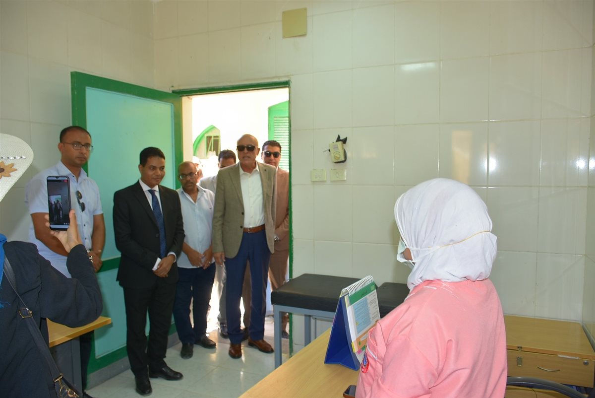 محافظ الأقصر وجولة تفقدية بالحميدات 