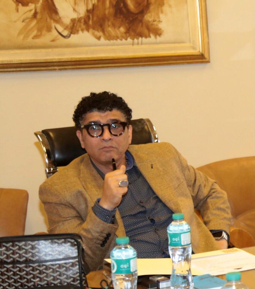 لقطات من اجتماع اللجنة العليا للدورة 33 من مهرجان ومؤتمر الموسيقى العربية