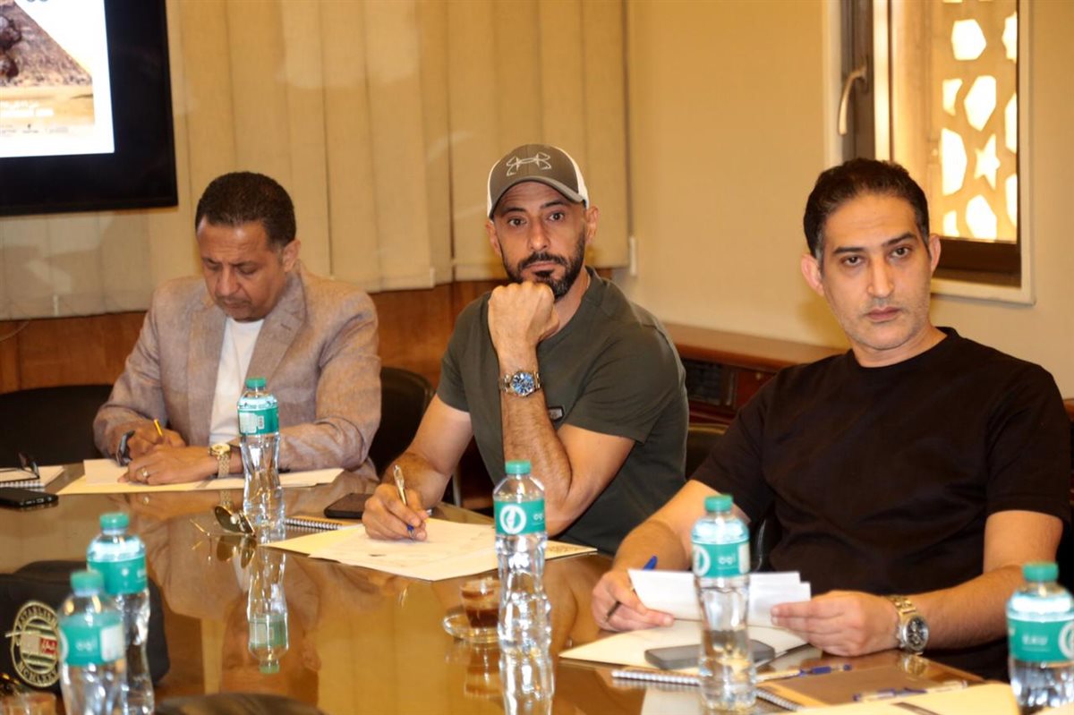 لقطات من اجتماع اللجنة العليا للدورة 33 من مهرجان ومؤتمر الموسيقى العربية