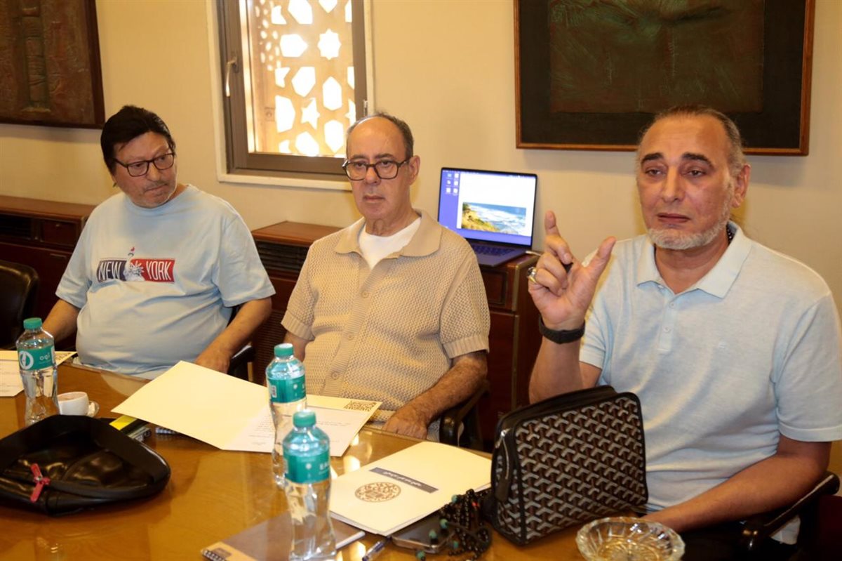 لقطات من اجتماع اللجنة العليا للدورة 33 من مهرجان ومؤتمر الموسيقى العربية