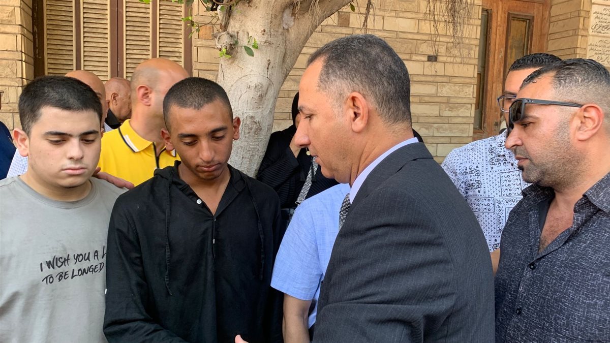 جنازة العقيد أحمد بلال 