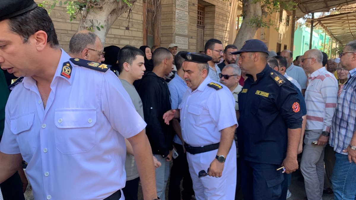 جنازة العقيد أحمد بلال 